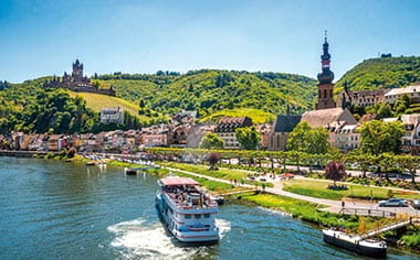 Old Town Cochem and the Reichsburg Castle